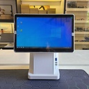 Máy POS cảm ứng RiPOS68 (Core i5, Ram 8Gb, SSD 128Gb,  Trắng)